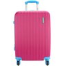Kit Conjunto 3 Malas de Viagem Fibra Giro 360 Expansor PMG - ROSA SINTRA - 3