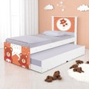 Ver imagem 1 de Bi Cama Infantil Solteiro 195cm X 96cm Kmteb
