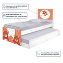 Ver imagem 4 de Bi Cama Infantil Solteiro 195cm X 96cm Kmteb