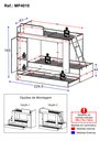 Ver imagem 6 de Treliche 1 Porta Havana Multimóveis Branco