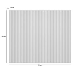 Painel Ripado de Madeira para Sala Quarto 297x250cm Slats L05 Nature - Lyam Decor - 6