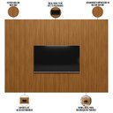 Ver imagem 5 de Painel Ripado de Madeira para Sala Quarto 297x250cm Slats L05 Nature - Lyam Decor