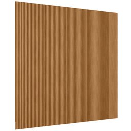 Painel Ripado de Madeira para Sala Quarto 297x250cm Slats L05 Nature - Lyam Decor - 1