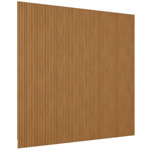 Painel Ripado de Madeira para Sala Quarto 297x250cm Slats L05 Nature - Lyam Decor