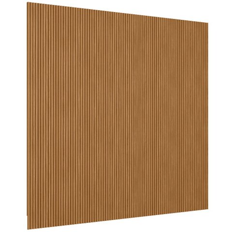 Painel Ripado de Madeira para Sala Quarto 297x250cm Slats L05 Nature - Lyam Decor