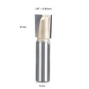 Ver imagem 2 de Fresa Paralela Cortante / Fundo Plano Haste 12mm Corte 5/8