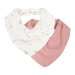 Kit com 2 Babadores Bebê Garden Estampado/rose - Hug