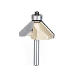 Fresa Chanfro 45 Graus com Dois Cortadores 6mm X 5/8 ( Widea) - 1