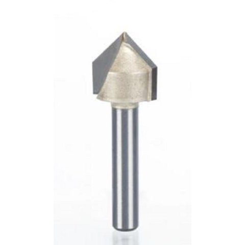 Fresa Gravadora 90 Graus Corte V Haste 6mm Corte 1/2