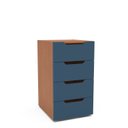 Ver imagem 2 de Gaveteiro para Escritório 4 Gavetas Madri