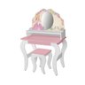 Penteadeira Infantil Princesa com Espelho - Rosa - 3