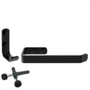 Ver imagem 4 de Kit de Acessórios para Banheiro Preto Fosco 4 Peças Fs