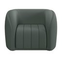 Ver imagem 7 de Kit 2 Poltronas Decorativas Sala de Estar Adam Veludo Cinza G45 - Gran Belo Poltrona Adam