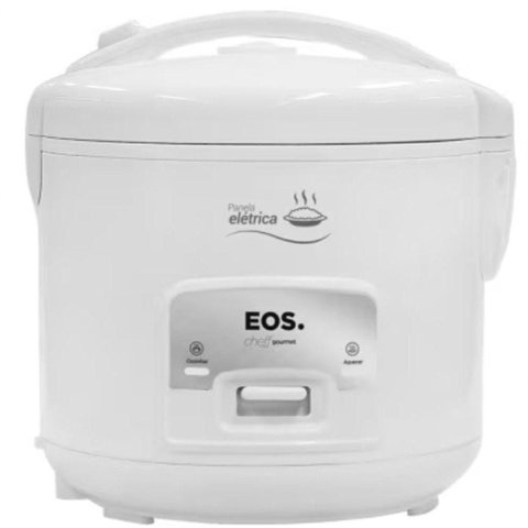 Panela Eletrica de Arroz Eos 220V 700W 1,8L Faz 10 Xicaras - Branca 220V