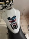 Ver imagem 3 de Protetor de Tanque Adesivo Moto Capitão América Cobra Motoparts Azul