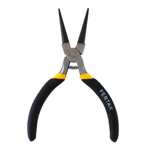 Alicate Bico Redondo com Mola Mini 4,5" Emborrachado