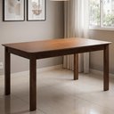Ver imagem 3 de Mesa de Jantar Repleta Madeira Maciça 155x90 cm
