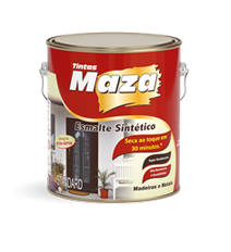 Tinta Esmalte Sintético Maza 900ml C/28 Cores Cinza Escuro