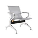 Ver imagem 1 de Cadeira Longarina 1 Lugar Cromada sem Estofado