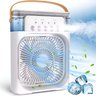 Ventilador Umidificador Climatizador Portátil Usb Casa Ar Condicionado Quarto Mesa Leva pra Malhar M - 3