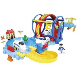 Trenzinho Looping com Acessórios - Braskit - 2