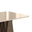 Ver mais imagens de Conjunto Mesa com 6 Cadeiras Orquestra Marrom/Carvalho/Fendi