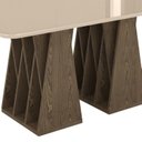 Ver imagem 7 de Conjunto Mesa com 6 Cadeiras Orquestra Marrom/Carvalho/Fendi
