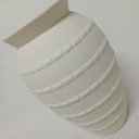 Ver imagem 4 de Vaso Decorativo Home&co Cerâmica 30x19x19cm Branco