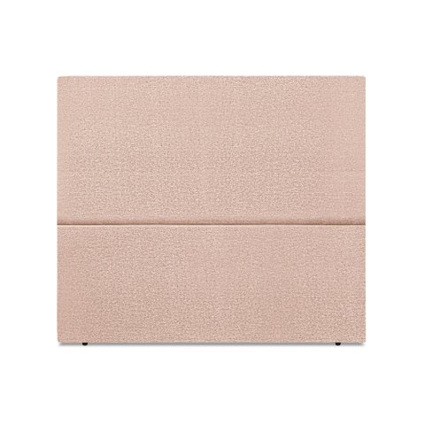 Cabeceira Estofada Casal Luna 140cm Linho Rose