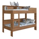 Ver imagem 4 de Cama Beliche de Solteiro com Estante para Colchões de 88x188cm San Diego Be094 Art In Móveis-nogal
