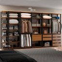 Ver imagem 2 de Guarda Roupa Closet Industrial Modulado Prateleira Gaveta Cabideiro