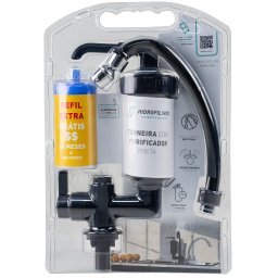 Torneira Bica Móvel Bancada POP Preto Hidrofiltros 907-2366 - 3