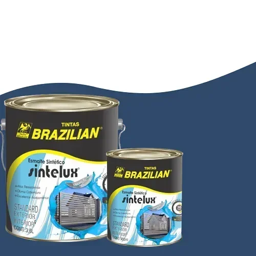 Ver imagem 2 de Esmalte Sintetico Brilhante Azul Del Rey 900ml - Brazilian