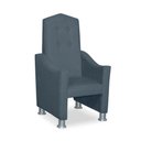 Ver imagem 4 de Mini Cadeira Poltrona Infantil Troninho Decorativa Suede Azul Turquesa