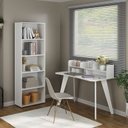 Ver imagem 1 de Conjunto Sala de Estar: Escrivaninha Sofia + Estante Multy