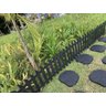 Caminho Ecológico Jardim Pisante Preto Plástico Kit 8 Preto - 2