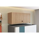 Ver imagem 1 de Armário Aéreo P/ Cozinha Torino C/ 1 Porta 70cm Mel - Movelbento