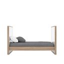 Ver imagem 7 de Berço Mini Cama 3 em 1 Retrô Theo Espresso Móveis Branco/Jequitibá