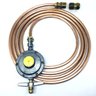 Kit Instalação Gás Tubo Cobre 3/8 1mt + Reg Fog Forn Cooktop - 1