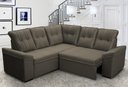 Ver imagem 1 de Sofá Canto London Suede Velut - King House