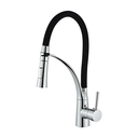 Ver imagem 2 de Torneira Jato Cozinha Gourmet Silicone Preto Monocomando Cromado