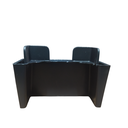 Ver imagem 6 de Pezinho de Armário Guarda Roupa Roupeiro Pé para Móveis Gabinete Cômoda Kit 4 Ivy:preto