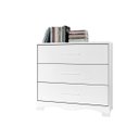 Ver imagem 2 de Cômoda 3 Gavetas Florença Albatroz Móveis