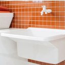 Ver imagem 4 de Tanque de Plástico Lavar Roupa com Válvula 22l Astra Branco