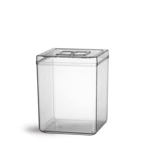 Pote Quadrado Cristal 15 Litros