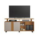 Ver imagem 1 de Rack Hermes TV 58" 136,5cm MDP Porta de Correr Off White Hermès Paris
