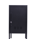 Ver imagem 1 de Armário Minimalista Moderno de Aço C/chave Preto