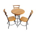 Ver imagem 3 de Mesa de Jantar Redonda Espaço Gourmet e Churrasqueira