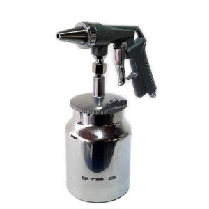 PISTOLA JATEAMENTO DE AREIA TANQUE BAIXO ROSCA 1/4 STELS