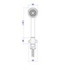 Ver imagem 2 de Kit de Chuveiro com Desviador + Ducha Manual Acqua Plus Cromado - Deca